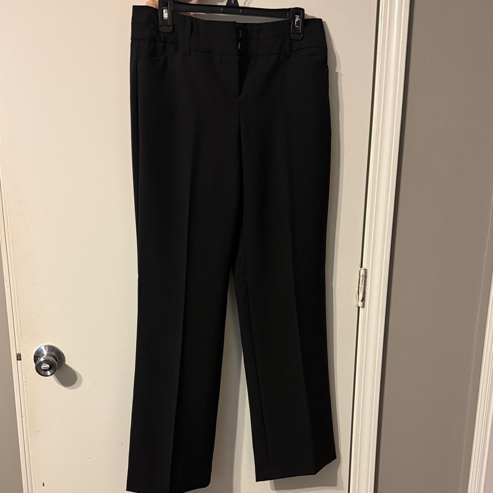 Cato Black Straight-Leg Trousers